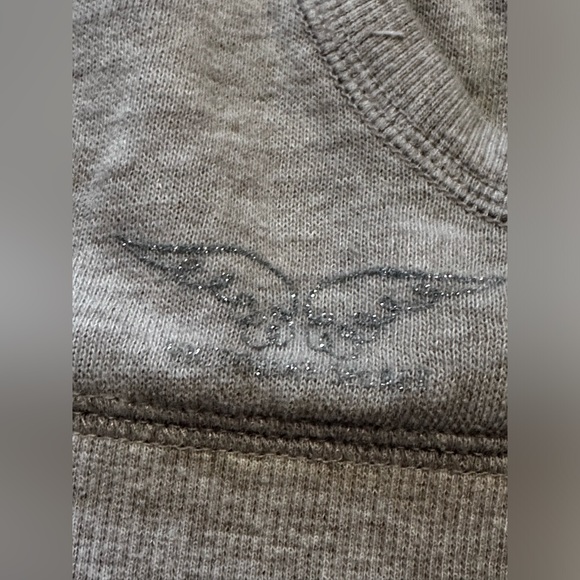 Victoria’s Secret Super Model Essentials Sandy Tan Zip Up Hoodie Size Small - Picture 5 of 12